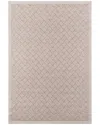 Ecarpet Como Contemporary Area Rug In Brown