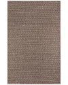 Ecarpet Como Contemporary Area Rug In Brown