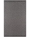 Ecarpet Como Contemporary Area Rug In Gray