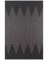 Ecarpet Como Contemporary Area Rug In Gray