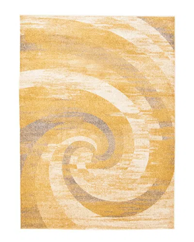 Ecarpet Cora Modern Abstract Rug In Ivory