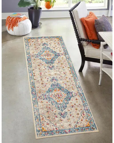 Ecarpet Daria Traditional Rug In Blue