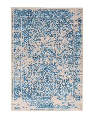 Ecarpet Dawson Transitional Vintage Rug In Blue