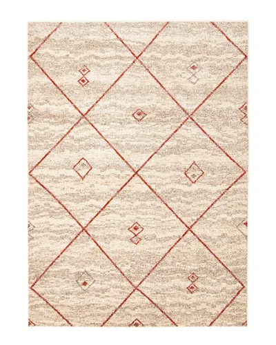 Ecarpet Devos Bohemian Moroccan Rug In Neutral