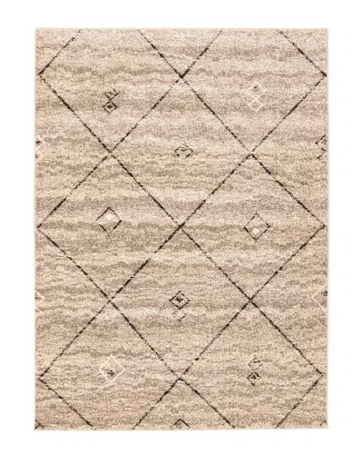 Ecarpet Devos Bohemian Moroccan Rug In Neutral