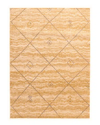 Ecarpet Devos Bohemian Moroccan Rug In Ivory
