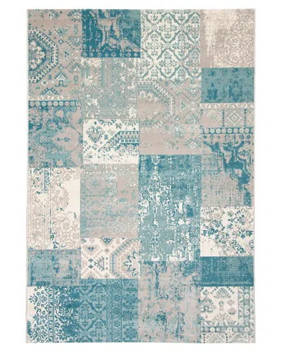 Ecarpet Emira Transitional Vintage Rug In Green