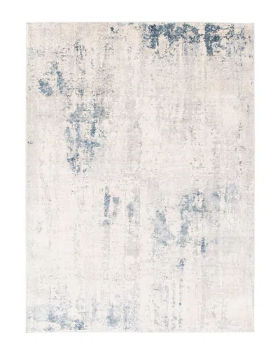 Ecarpet Everly Modern Abstract Rug In White