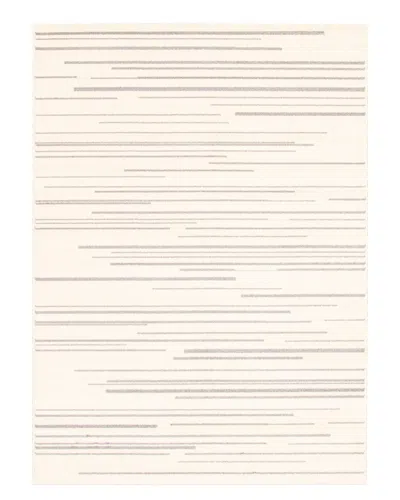 Ecarpet Fika Contemporary Striped Rug In Brown