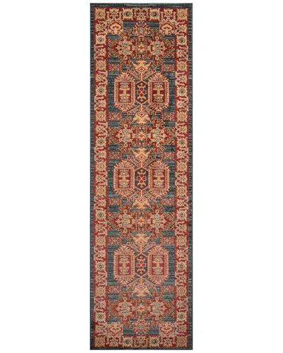 Ecarpet Ghazni Traditional Runner Rug In Multi