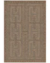 Ecarpet Hampton Transitional Area Rug In Brown