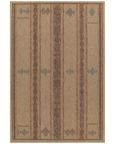 Ecarpet Hampton Transitional Area Rug In Burgundy