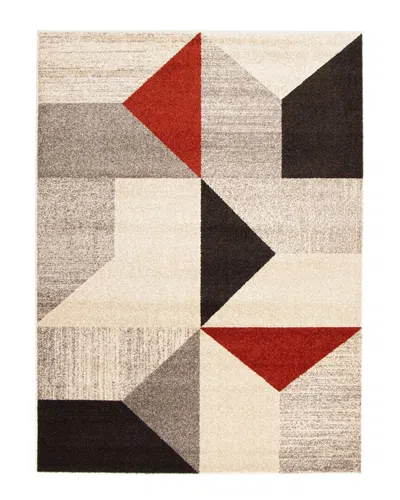 Ecarpet Harlow Modern Geometric Rug In Grey