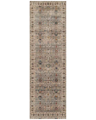 Ecarpet Izmir Traditional Runner Rug In Brown