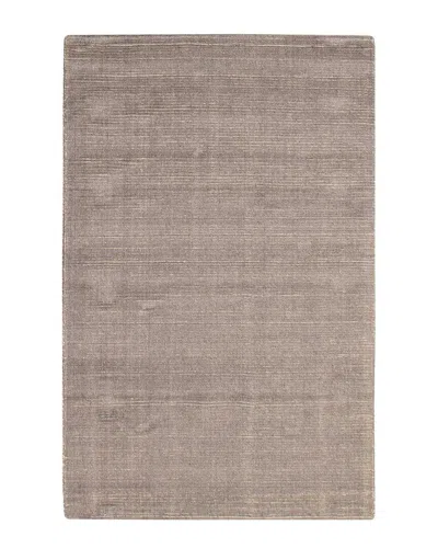 Ecarpet Laz Contemporary Wool Rug In Brown