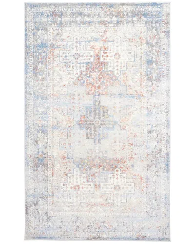 Ecarpet Leila Traditional Rug In White