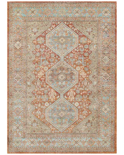 Ecarpet Lillihan Traditional Area Rug In Multi