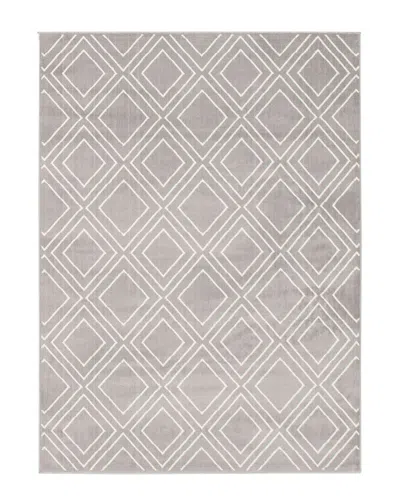 Ecarpet Macy Geod Contemporary Geometric Rug In Gray