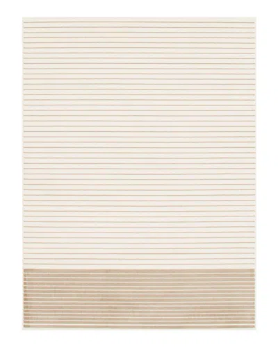 Ecarpet Madison Contemporary Striped Rug In Neutral
