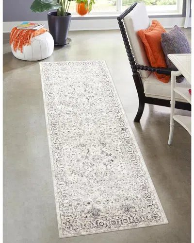 Ecarpet Mira Traditional Rug In White