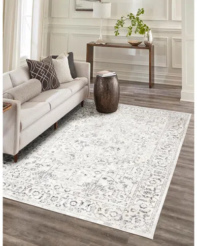 Ecarpet Mira Traditional Rug In White