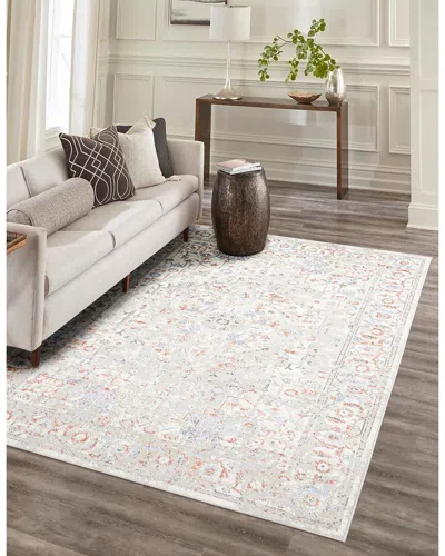 Ecarpet Mira Traditional Rug In White