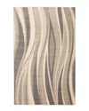 Ecarpet Mirage Contemporary Area Rug In Beige