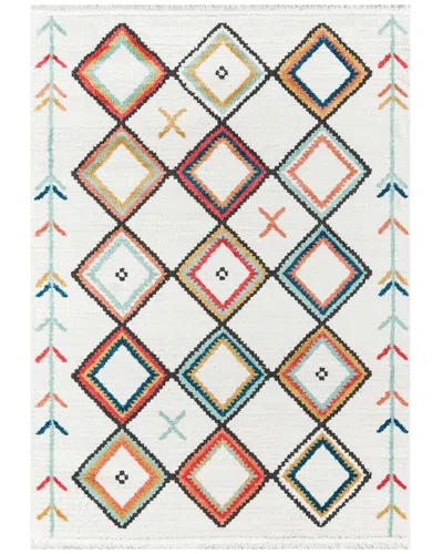 Ecarpet Monaco Contemporary Area Rug In Multi