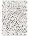 Ecarpet Monaco Contemporary Area Rug In White