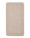 Ecarpet Nadia Textured Anti-slip Mat In Tan
