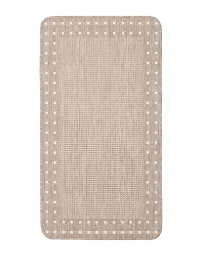 Ecarpet Nadia Textured Anti-slip Mat In Tan