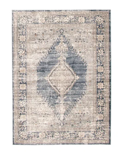 Ecarpet Oregon Bijar Vintage Oriental Rug In Blue