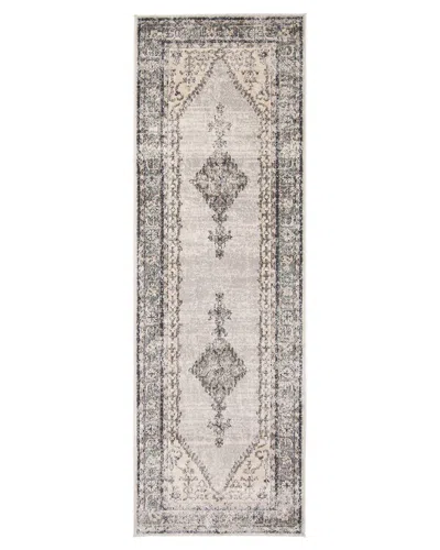 Ecarpet Oregon Bijar Vintage Oriental Rug In Grey