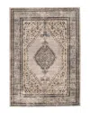 Ecarpet Oregon Bijar Vintage Oriental Rug In Ivory