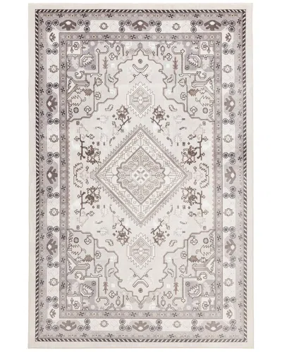 Ecarpet Oriana Persian Style Machine-washable Rug In Brown