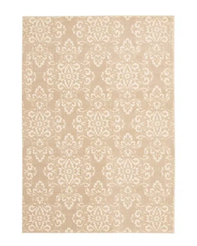 Ecarpet Patty Traditional Damask Rug In Pink