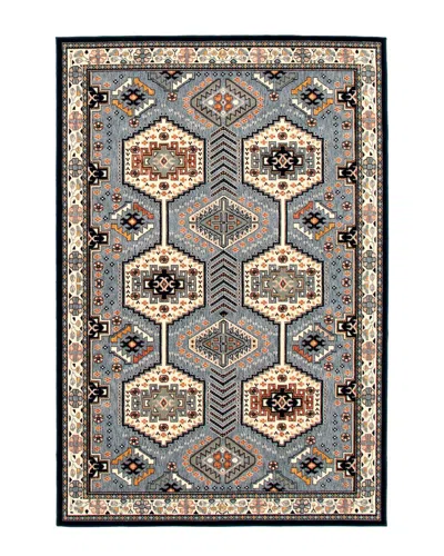 Ecarpet Qashqai Traditional Geometric Rug In Multi