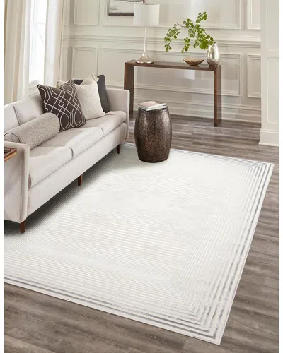 Ecarpet Ramona Contemporary/modern Rug In White