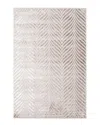 Ecarpet Roman Contemporary Area Rug In Grey