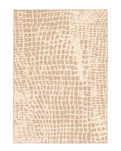 Ecarpet Sisal Safari Contemporary Rug In Pink