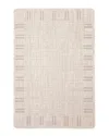 Ecarpet Solea Textured Anti-slip Mat In Ivory