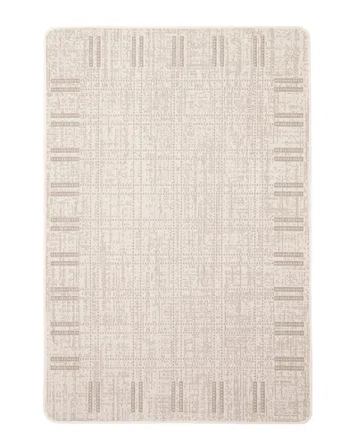 Ecarpet Solea Textured Anti-slip Mat In Ivory