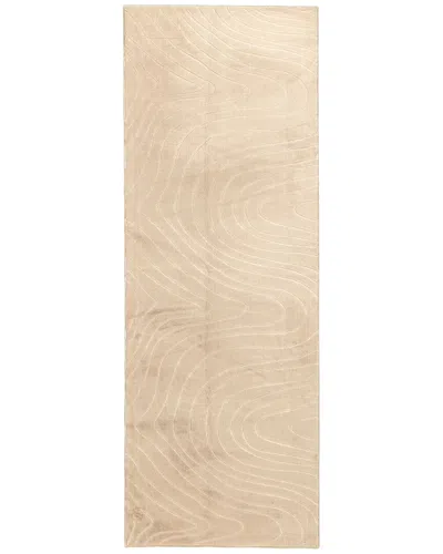 Ecarpet Somos Modern Machine-washable Rug In Nude