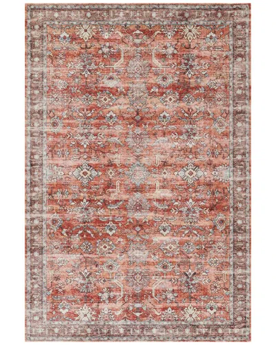 Ecarpet Sultana Traditional Area Rug In Burgundy