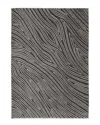 Ecarpet Vector Rug In Grey
