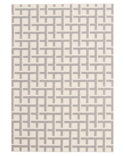 Ecarpet Villa Indoor/outdoor Geometric Rug In Pattern