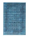 Ecarpet Wilby Transitional Vintage Rug In Blue