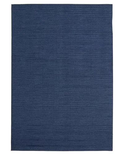 Ecarpet Yeta Indoor/outdoor Solid Rug In Blue