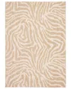 Ecarpet Zendaya Washable Rug In Taupe