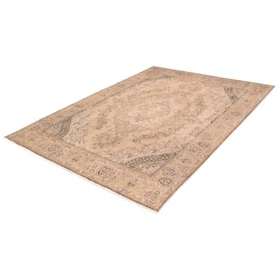 Ecarpetgallery Antalya Vintage Tan Rug 9'8" X 12'10" In Tan;dark Gray;khaki